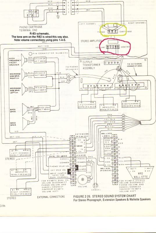 AMI ROWE R 83 Modified Schematic Photo by jukeboxdenny | Photobucket